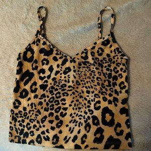 Cheetah print tank